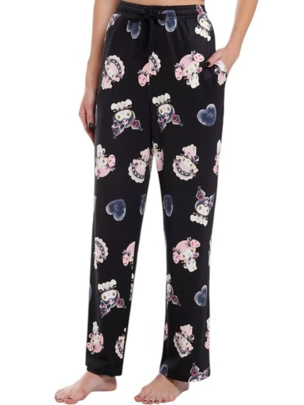 My Melody & Kuromi Cute Party Pajama Pants SMALL